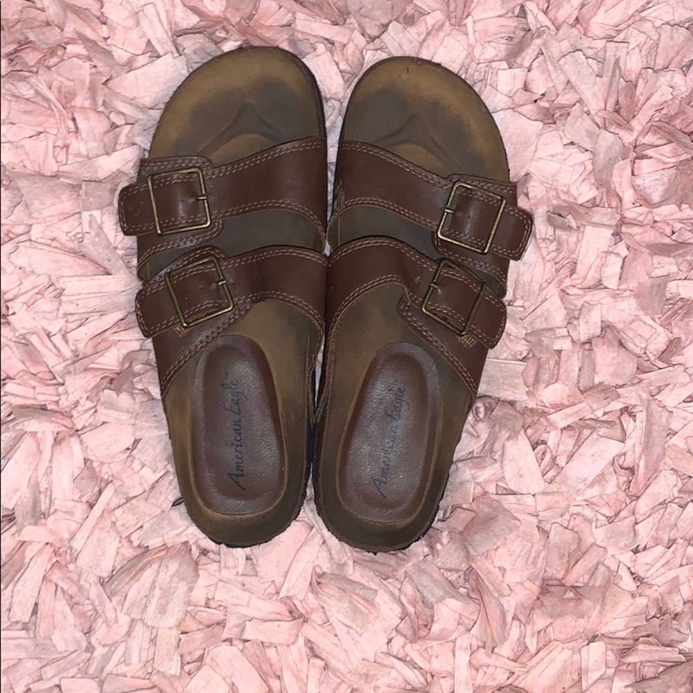 AMERICAN EAGLE SANDALS!!